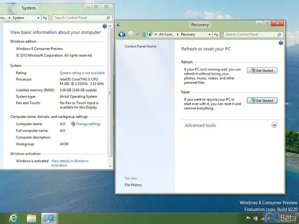 Hình ảnh mới nhất về Windows 8 Beta ảnh 5