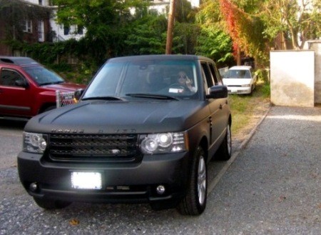 Range Rover sơn đen mờ