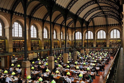 Thư viện Sainte-Geneviève, Đại học Paris