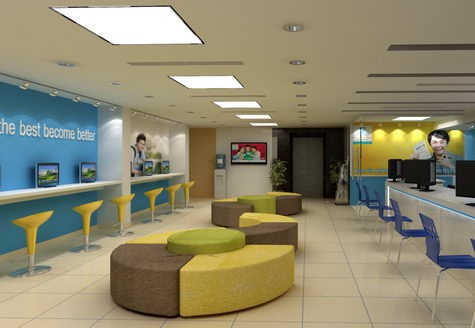 Khu vực phòng chờ được trang bị hệ thống máy tính màn hình cảm ứng “touch” hiện đại, kết nối wifi