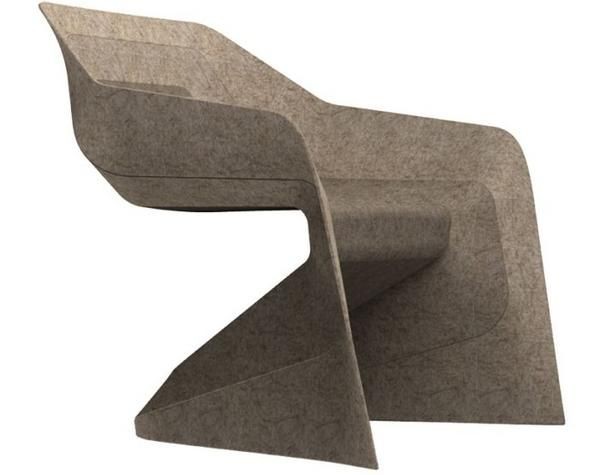 2. The Hemp Chair- ghế làm từ cây gai Sáng tạo này là sự kết hợp tuyệt vời của chất xơ tự nhiên và phong cách thiết kế. Lấy cảm hứng từ một kỹ thuật được sử dụng trong nghành công nghiệp ô tô, nhà thiết kế Werner Aisslinger đến từ Đức đã phối hợp cùng công ty hóa chất BASF để tạo ra chiếc ghế Hemp Chair độc đáo này.