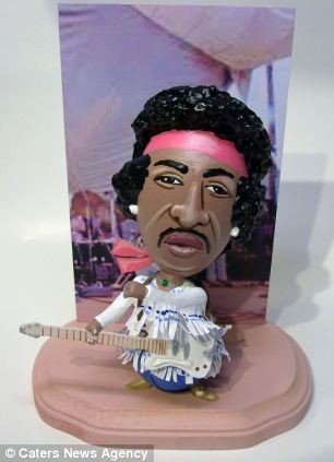 Cây guitar Jimi Hendrix đến từ Mĩ