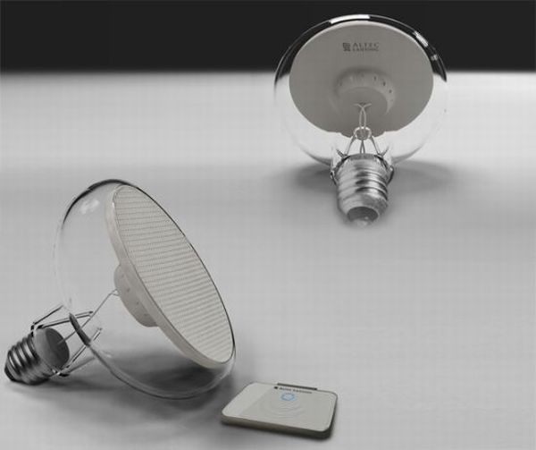 1. Loa bong đèn- Bulb sound speaker Mẫu Bulb Sound này của nhà thiết kế Castiglione Morelli được gọi là loa bóng đèn vì nó là sự kết hợp lạ mắt giữa bóng đèn và loa. Với đôi lao độc đáo này, người dùng có thể treo lên và một bộ kit kết nối Bluetooth gắn trên iPod sẽ truyền âm thanh đến loa