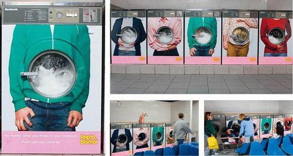 Chiếc máy giặt giống như ổ bụng của những người bị bệnh đường ruột