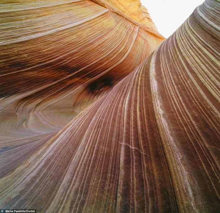 5. Hẻm núi Paria Canyon-Vermilion nằm giữa miền Bắc Arizona và miền Nam Utah, Hoa Kỳ với nhiều hẻm núi sâu và một vài cột đá trải dài