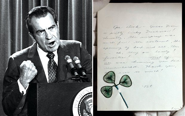 Cố Tổng thống Mỹ Richard Nixon.