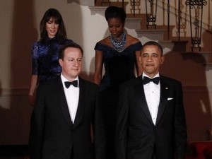 Tổng thống Mỹ Barack Obama và Thủ tướng Anh David Cameron.
