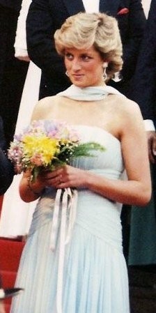 Công nương Diana tại Liên hoan phim Cannes vào năm 1987.