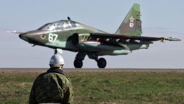 Máy bay chiến đấu Su-25.
