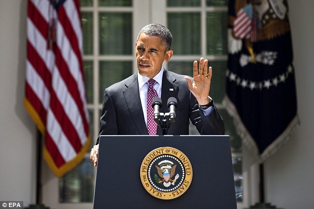 Tổng thống Mỹ Obama phát biểu tại Vườn Hồng.