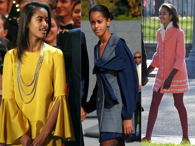 Con gái cả của Tổng thống Mỹ - Malia Obama.