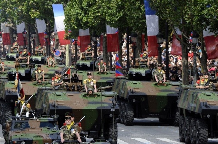Xe chiến đấu bộ binh mới (VBCI) của quân đội Pháp - một loại xe hiện đại có khả năng bảo vệ cao trước các mối đe dọa, kể cả phòng chống vũ khí hủy diệt lớn.