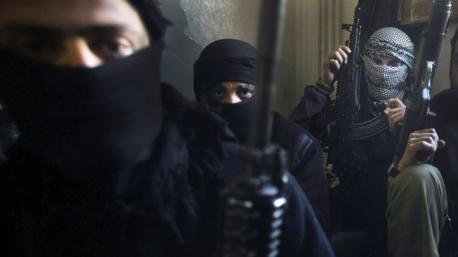 Các thành viên của một nhóm vũ trang Syria.