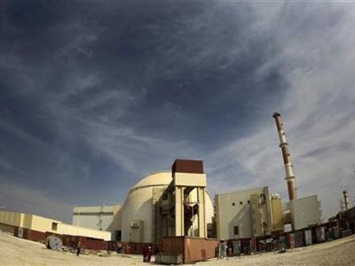 Nhà máy điện hạt nhân Bushehr của Iran.