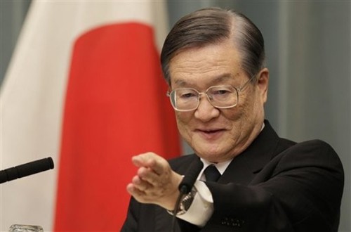 Bộ trưởng Quốc phòng Nhật Bản Satoshi Morimoto.