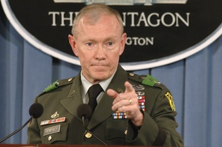 Chủ tịch Hội đồng tham mưu trưởng liên quân Mỹ, Martin Dempsey tuyên bố sẽ không "đồng lõa" nếu Israel tấn công Iran.