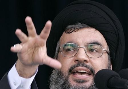 Tổng thư ký Sayyed Hassan Nasrallah của phong trào Hezbollah.