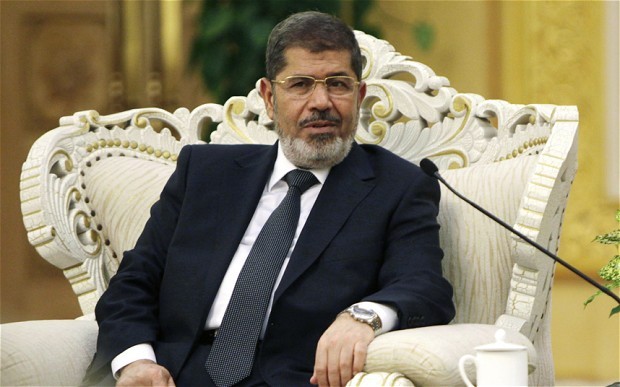 Tổng thống Ai Cập Mohammed Morsi.