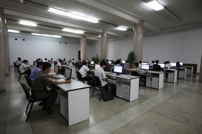 Phòng học, phòng nghiên cứu cho sinh viên Bắc Triều Tiên được trang bị hiện đại