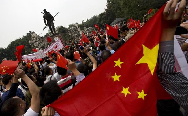 Làn sóng biểu tình của dân Trung Quốc diễn ra ở Thành Đô ở tỉnh Tứ Xuyên.