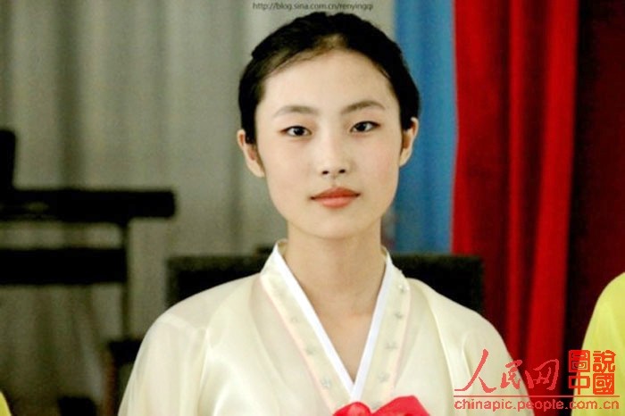 Nữ học sinh Bắc Triều Tiên.