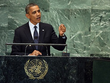 Tổng thống Barack Obama phát biểu tại Liên Hợp Quốc.