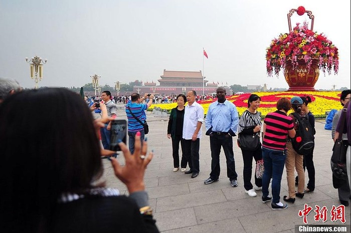 Đài hoa đặc biệt thu hút du khách nước ngoài và người dân Trung Quốc