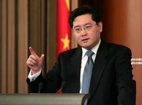 Phát ngôn viên Bộ Ngoại giao Trung Quốc Tần Cương
