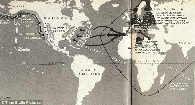 Tình huống 1: Hải quân Đức Quốc Xã tấn công Seattle, San Francisco và LA
