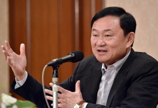 cựu Thủ tướng bị lật đổ của Thái Lan Thaksin Shinawatra