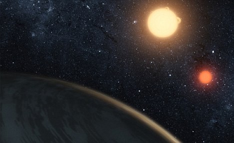 Kepler-16b có kích thước bằng sao Thổ