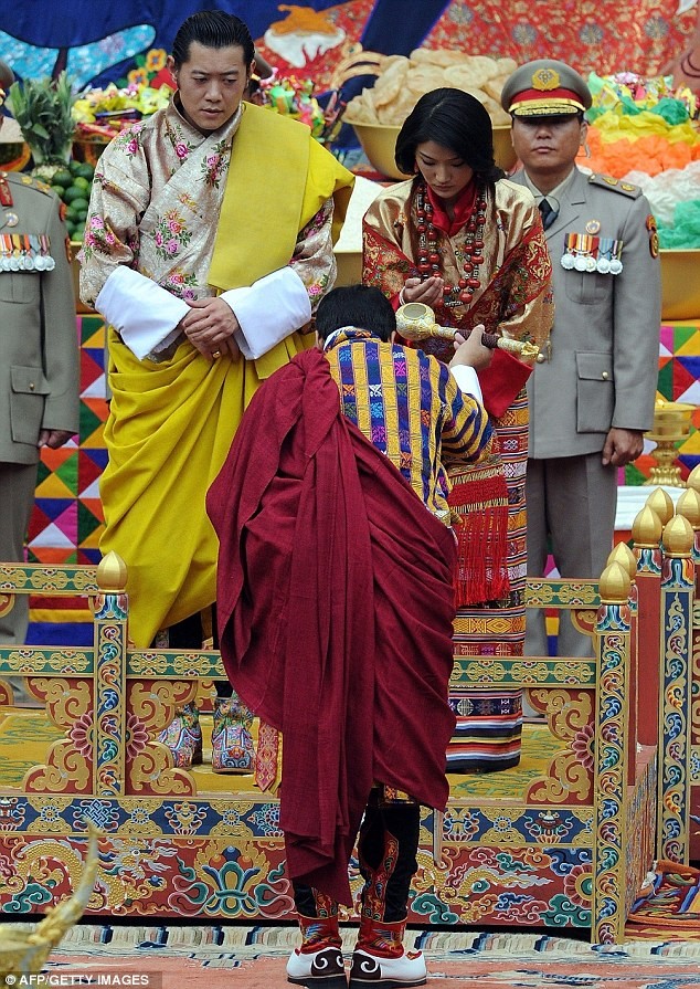 Bhutan đã cho phép người dân nghỉ 3 ngày để ăn mừng lễ cưới.