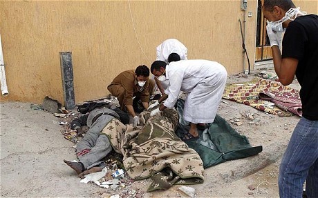 Các thi thể được tìm thấy trongkhách sạn ở Sirte