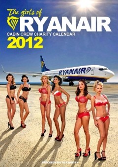 Trang bìa bộ lịch 2012 sexy của Ryanair