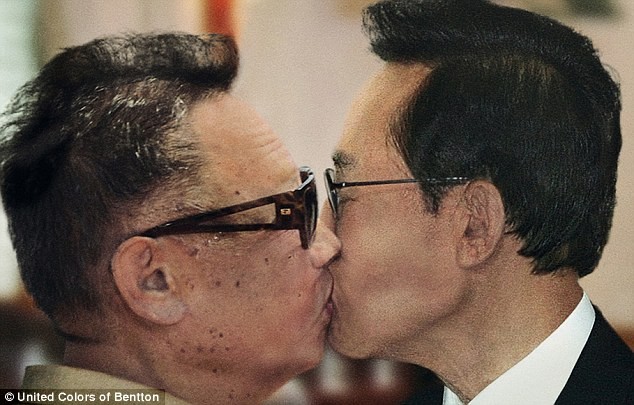 Chủ tịch Triều Tiên Kim Jong-il và Tổng thống Hàn Quốc Lee Myung-bak.