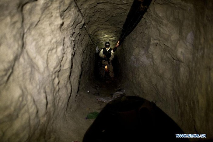 Theo kết quả điều tra sơ bộ, tác giả của đường hầm ma túy này có thể là cartel ma túy Sinaloa của Mexico.