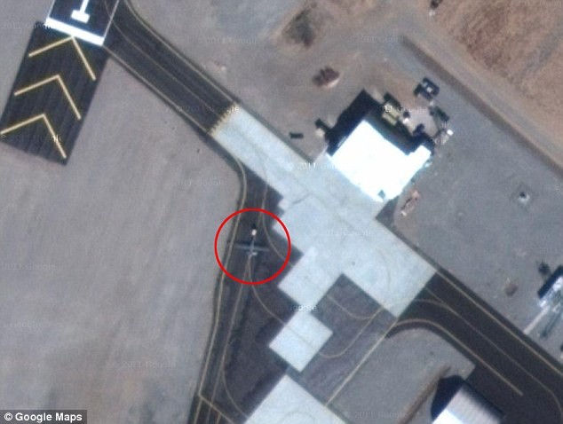 Máy bay do thám bí mật của Mỹ tại căn cứ không quân ở vùng hồ Yucca, Nevada