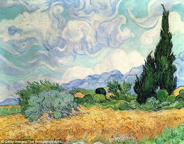 Bức "Wheatfield" của Van Gogh