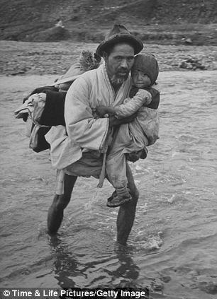 Người dân Triều Tiên sơ tán