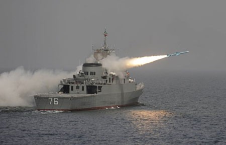 Chiến hạm của Iran-Ảnh: Defence News