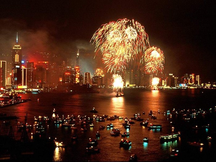 Không khí năm mới tại Hong Kong