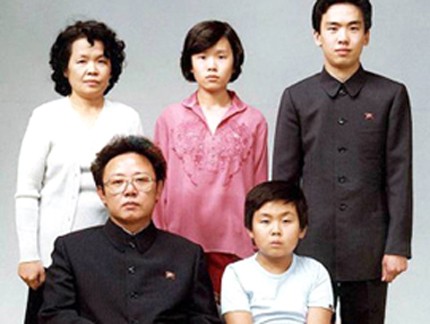 Gia đình Chủ tịch Kim và 3 người con trai