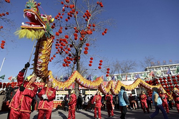 Lễ hội múa rồng ở Bắc Kinh, Trung Quốc