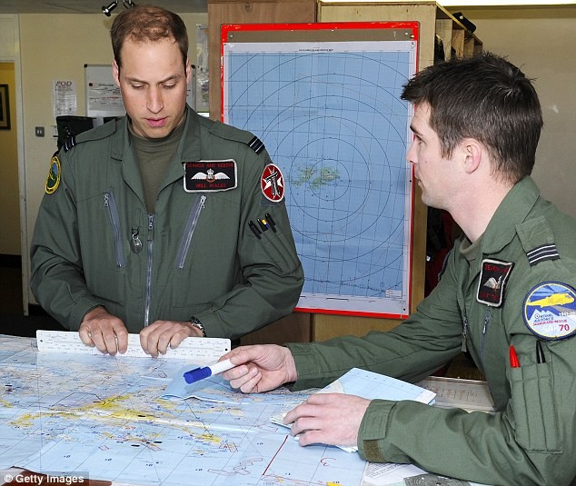 Hoàng tử William tham gia nghĩa vụ quân sự trên quần đảo Falklands