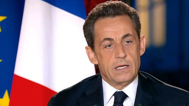 Tổng thống Pháp Nicolas Sarkozy