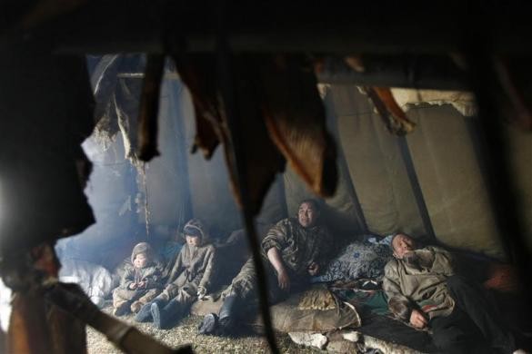 Một gia đình Nenets trên bán đảo Yamal