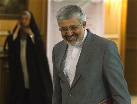 Ông Ali Asghar Soltanieh - trưởng đoàn thanh tra IAEA tới Tehran trong tháng 2/2012