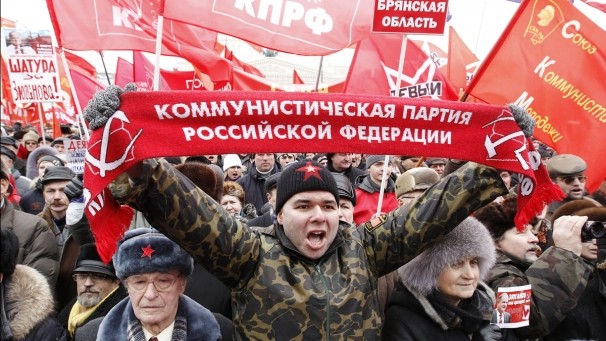 Những người ủng hộ Đảng Cộng Sản tại Nga