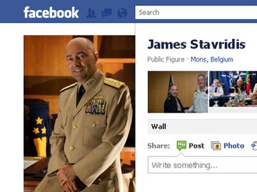 Facebook thật của tướng James Stavridis