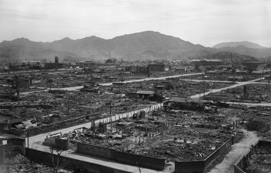 Một đô thị đổ nát ở Dajeon 60 năm trước.